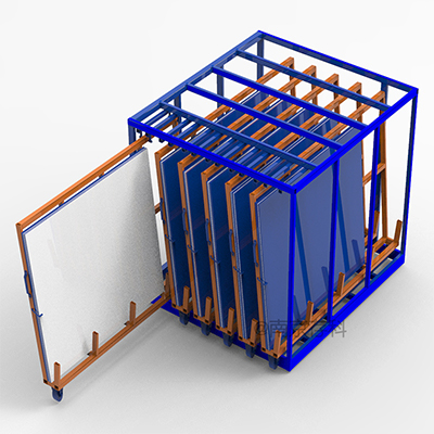 立式板材架可有效改善板材存储环境